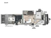 XLR Hyper Lite 3314H Floorplan Image