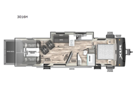 XLR Hyper Lite 3016H Floorplan Image