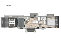 XLR Nitro 36G15 Floorplan