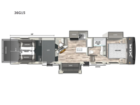 XLR Nitro 36G15 Floorplan Image