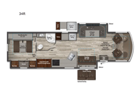 Sunstar 34R Floorplan Image