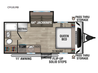 Connect Mini CM181RB Floorplan Image