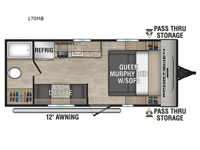 Sportsmen Classic 170MB Floorplan Image