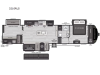 Sprinter 3210RLS Floorplan Image