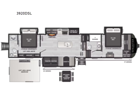 Sprinter 3920DSL Floorplan Image