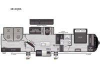 Sprinter 3810QBS Floorplan Image