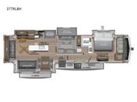 North Point 377RLBH Floorplan Image