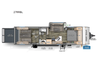 Cherokee Grey Wolf Black Label 27RRBL Floorplan Image