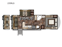 Fox Mountain 235RLS Floorplan Image