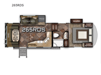 Fox Mountain 265RDS Floorplan Image