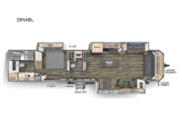 Cherokee Black Label 39NABL Floorplan Image