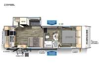 Cherokee Black Label 235MBBL Floorplan Image