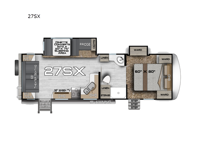 Arctic Fox Edge 27SX Floorplan Image