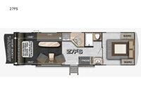 Desert Fox 27FS Floorplan Image