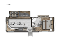 Arctic Fox Grande Ronde 27-5L Floorplan Image