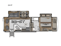 Arctic Fox Grande Ronde 29-5T Floorplan Image