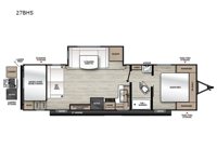 Aurora Light 27BHS Floorplan Image