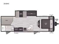 Springdale Classic 261BHC Floorplan Image