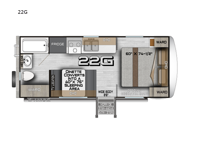 Arctic Fox North Fork 22G Floorplan Image