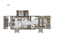 Arctic Fox North Fork 25Y Floorplan Image