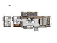 Arctic Fox North Fork 28F Floorplan Image