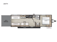 Aurora 26ATH Floorplan Image