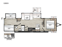 Aurora 32BDS Floorplan Image