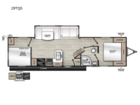 Aurora 29TQS Floorplan Image