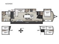 Aurora 42CONDO Floorplan Image