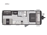 Springdale Classic 200RLC Floorplan Image