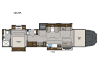 Renegade Classic 45CMR Floorplan Image