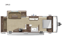 Go Play 26RLS Floorplan Image