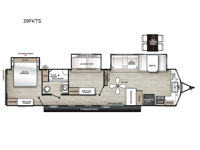 Catalina Destination Series 39FKTS Floorplan Image