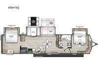 Catalina Destination Series 40BHTS2Q Floorplan Image