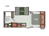 Envision SVT 21QBD Floorplan Image