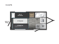 Hike 100 H1316TB Floorplan Image