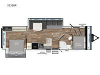 Prowler 323SBR Floorplan Image