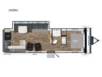 Prowler 2909RK Floorplan Image