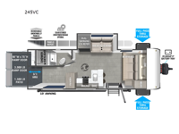 Salem FSX 245VC Floorplan Image