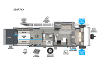 Salem FSX 290RTKX Floorplan Image