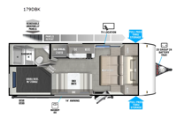 Salem FSX 179DBK Floorplan Image