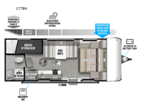 Salem FSX 177BH Floorplan Image