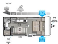 Salem FSX 167RBK Floorplan Image