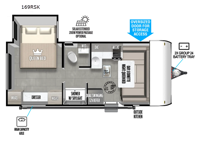 Salem FSX 169RSK Floorplan Image