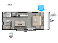 Salem FSX 164RBLE Floorplan Image