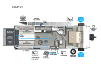 Salem FSX 260RTKX Floorplan Image