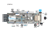 Salem FSX 270RTKX Floorplan Image