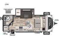 Vibe 22RB Floorplan Image