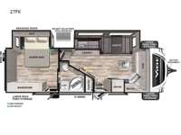 Vibe 27FK Floorplan Image