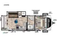 Vibe 2400RB Floorplan Image